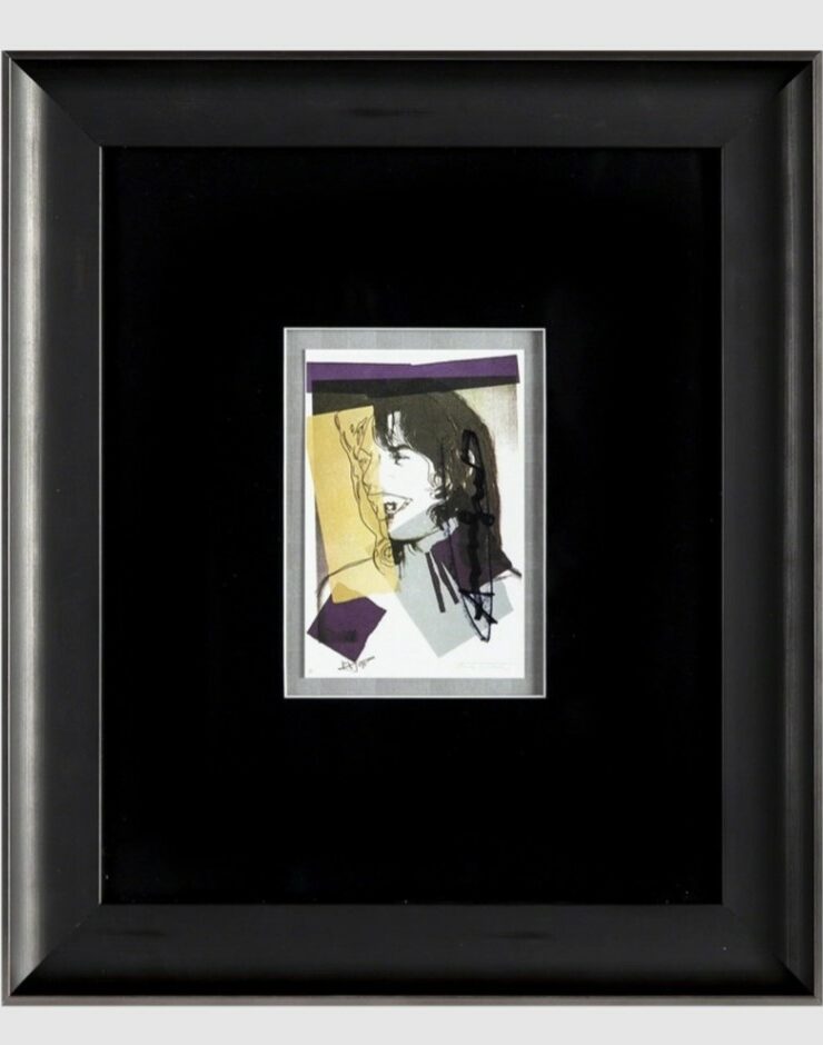 Mick Jagger - 44.5 × 38.1 × 5.1 cm SOLD